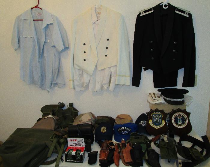 U.S. Air Force mess dress & one 1960s Vietnam Era white mess dress as well