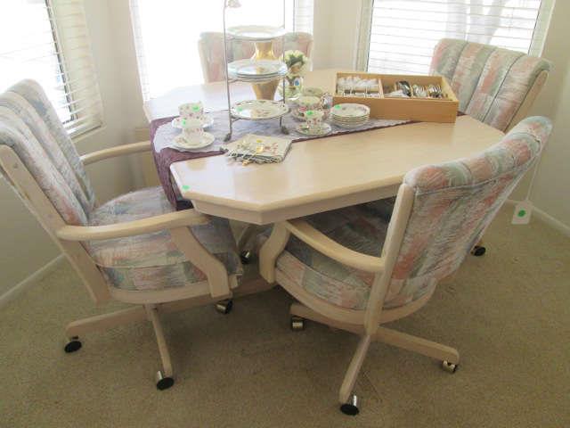 Tea time?  Great box of flatware and items for buffet.