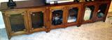 drexel furniture 3 piece cabinet with one top