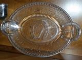 EAPG c. 1880s, Good luck / Horseshoe Plate