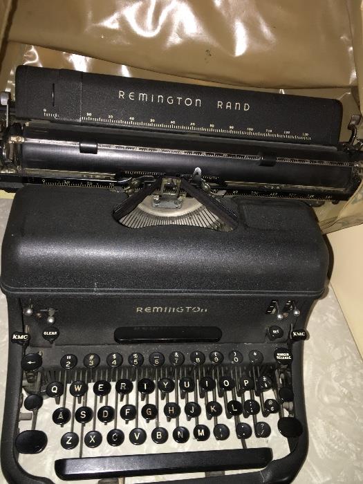 Remington Rand vintage typewriter