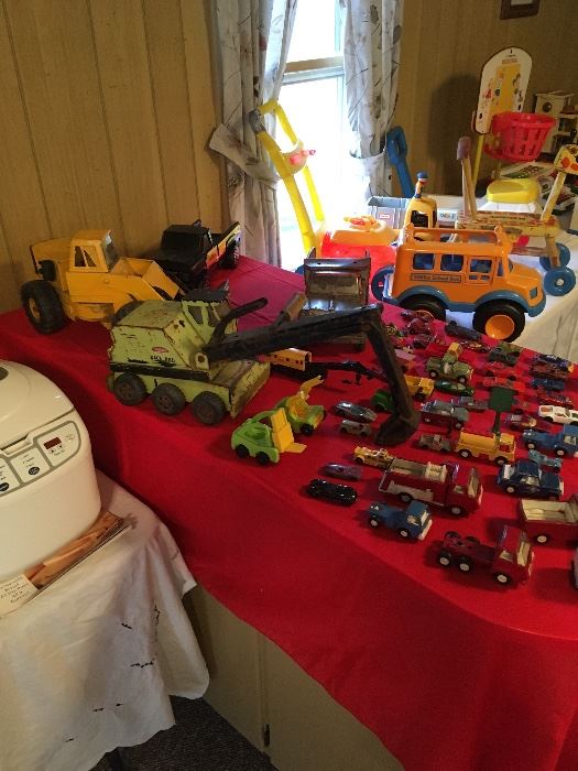  Tim Tonka toys and diecast cars trucks and vans