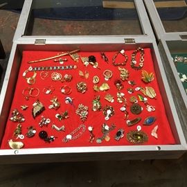 Large variety of gold and silver pins