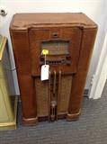 Antique Console Radio