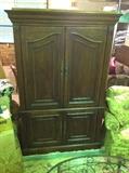 Walnut Entertainment Center / Bar Cabinet / Linen Press