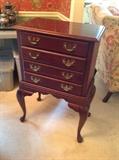 Mahogany Four-Drawer Silver Chest
