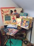 Vintage Mid Century Childrens Toys and Board Games