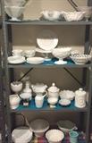 Milk Glass in Rare and Vintage Designs
