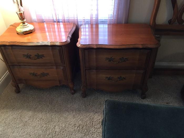 #28 (2) Maple End Tables $75 each — in Big Cove, Alabama.