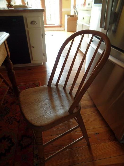 1 of 3 vintage Windsor chairs