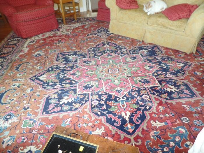 Beautiful large Persian rug  **rug is still available**    11' 3" x 16' 1" 