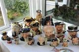 Selection of Toby/Character jugs.
