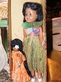 V'sintage Hawaiian Dolls-ca. 1960's