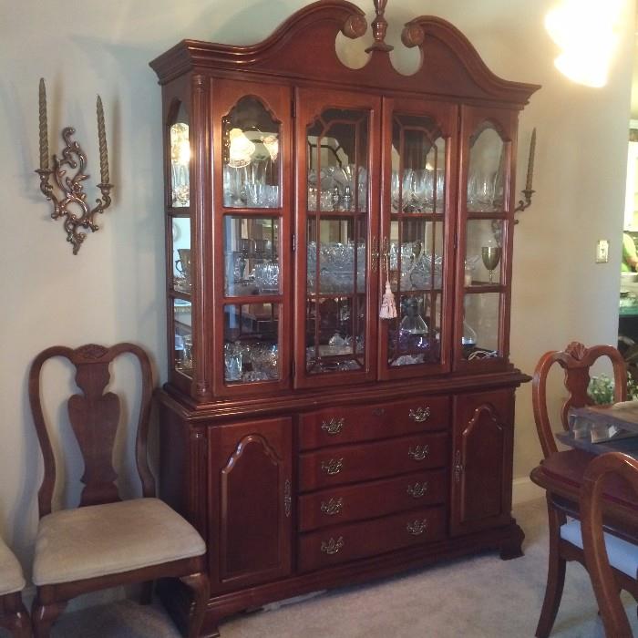 #5 Lexington China Cabinet 60x17x90 $800