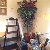 #70 Pie Table Pedestal 23x29 $150
#22 5 Shelf Stack Display Cabinet 30x52x13 $100