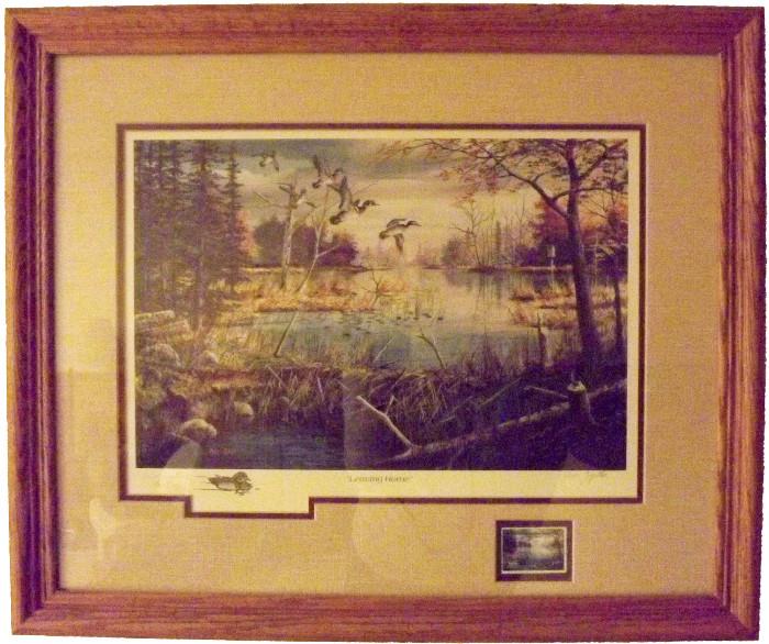 Ken Zylla framed print "Leaving Home"