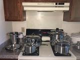 commercial grade stainless steel pots and pans