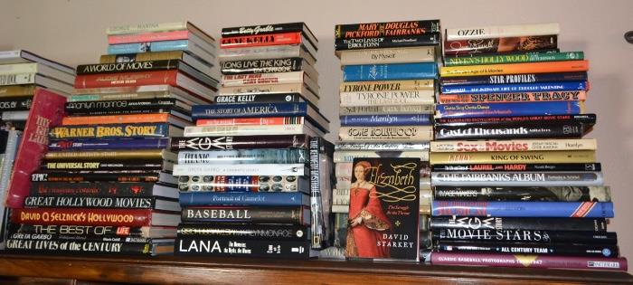 Coffee Table Books:  Hollywood, Royal Family, Kennedy's 