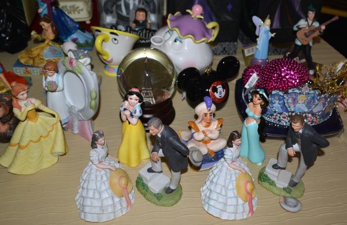 Disneyana and other porcelain figurines