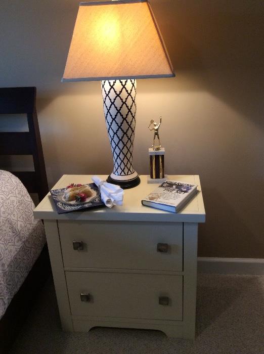 Fun Lamps, Two drawer End Table