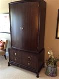 Eathan Allen Wardrobe/Entertainment Cabinet