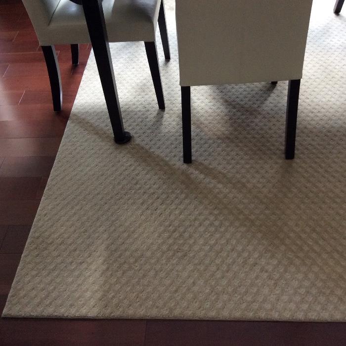 off White area rug