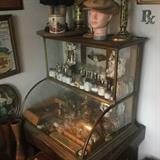 antique counter top display case