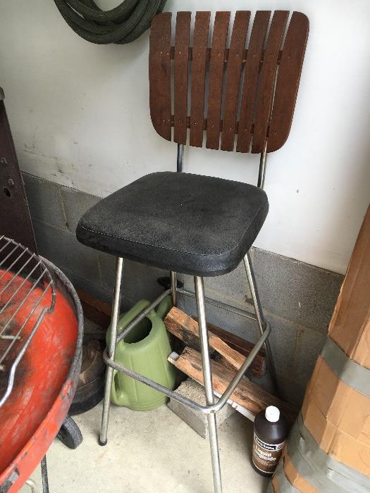 Vintage bar stool.