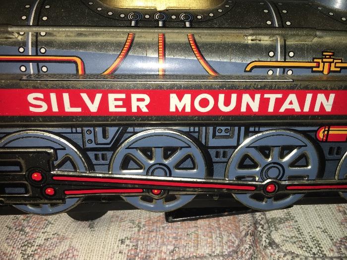 Vintage Silver Mountain train by Modern Toys (Japan).