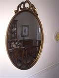 One of several beveled edge mirrors.
