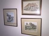 Signed and numbered prints from England.