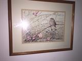 Several charming prints of birds and bird houses, some signed and numbered.