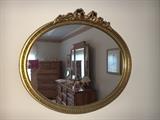 One of several decorative mirrors.