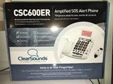 New in box--Amplified SOS Alert Phone.