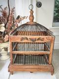 Decorative bird cage.