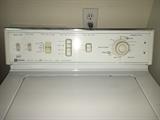 Mismatched Maytag washer and dryer.