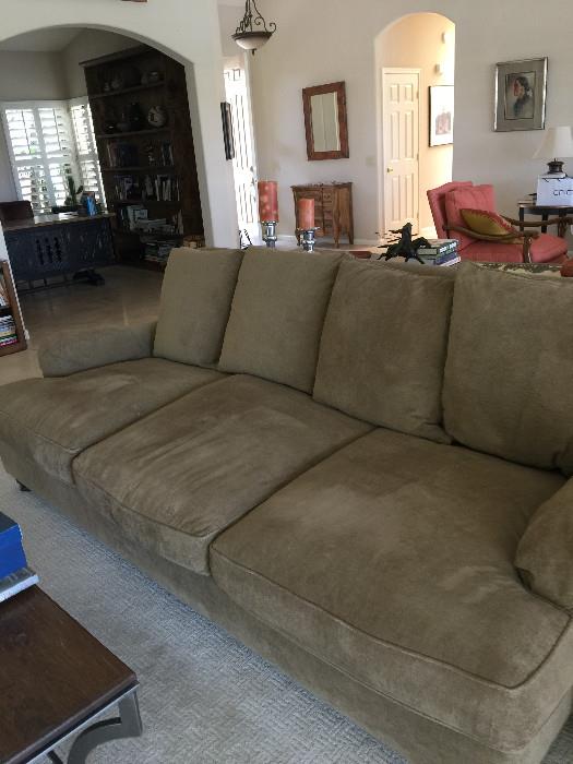 Oversized 3 cushion comfy sofa