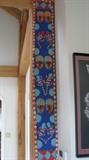 Tribal beaded panel