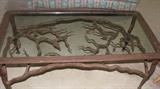 Custom irpon coffee table