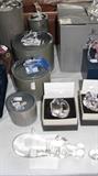 Swarovski, Lalique, Waterford, Baccarat crystal collection