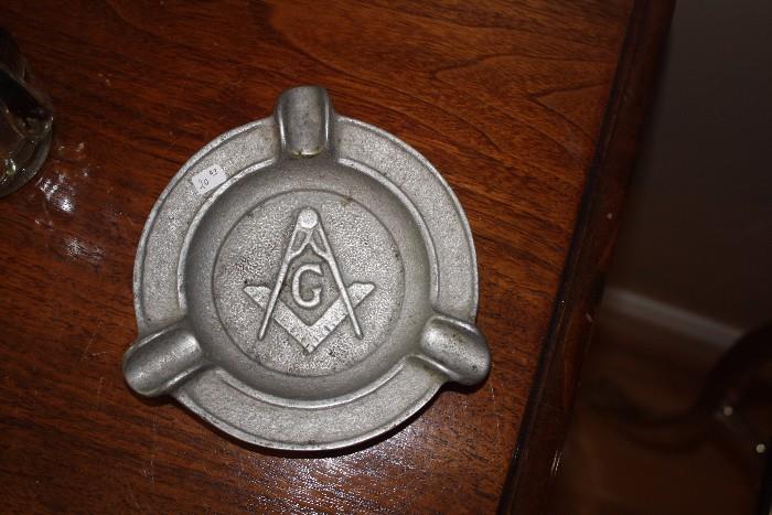 Looks like a regular metal ash tray.  That is until you turn it over and discover that it was made at the foundary of Tech High in Atlanta.  If I am correct, there was a Boy's High, and Girl's High, and a Tech High in the early days of the Atlanta Public School System.  This is really special.  