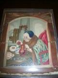 Early Hand Stitched picture.