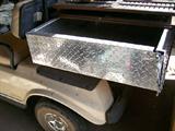 Back of cart with attachment for transporting items
