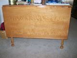 Birds Eye Maple Drop Leaf Table