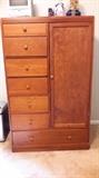 Vintage/antique dresser with door/amoire