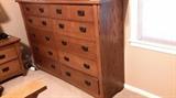 Matching dresser with mirror, amoire, 2 nights stands head/footboard