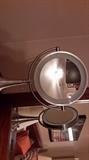 Lighted counter mirror
