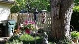 Flower, bird bath hanging stands