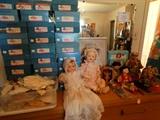More MA Dolls and Boxes and Antique composition Dolls