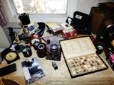 Lenses and Mineral Sample Collection
